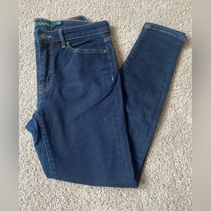 Ralph Lauren Dark Wash mid rise Skinny jeans US 6P